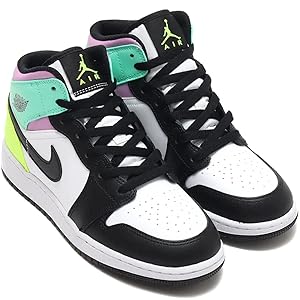 [ナイキ] エア ジョーダン 1ミッドAIR ミッドホワイト/トロピカルツイスト NIKE AIR JORDAN 1 MID ナイキ エア ジョーダン ミッド WHITE